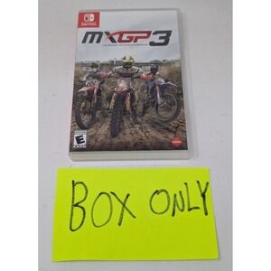CASE ONLY MXGP 3 Motocross Racing Game Nintendo Switch BOX ONLY